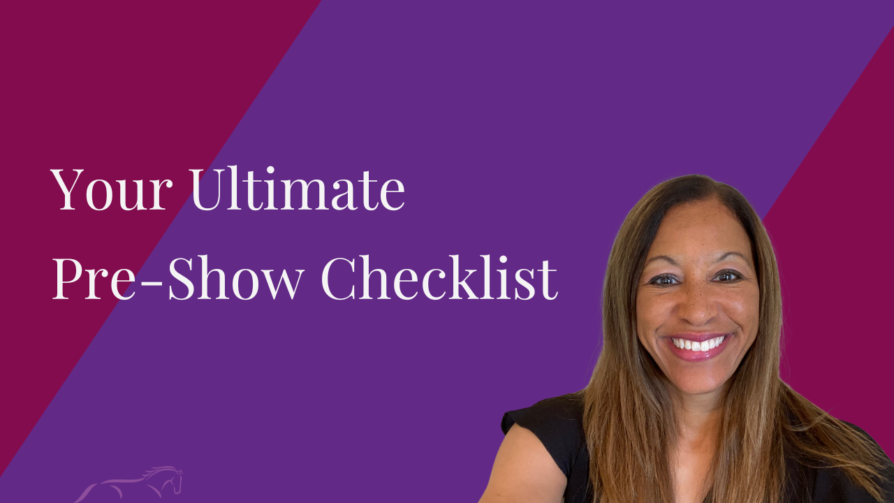 Your Ultimate Pre-Show Checklist
